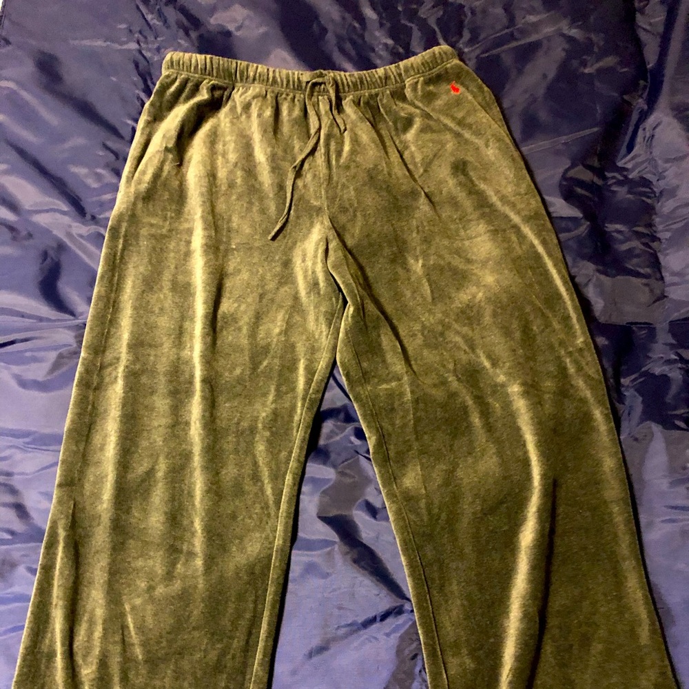 Polo Ralph Lauren Sleepwear Velour Pants
